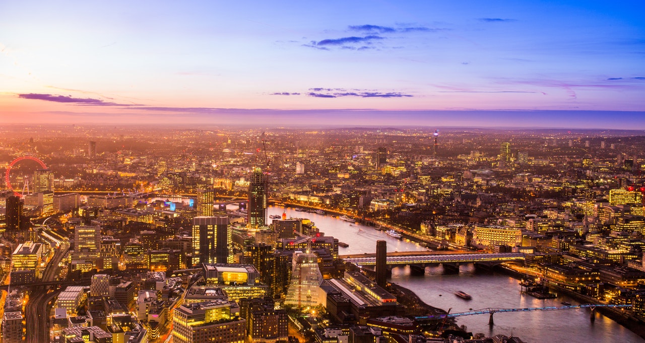 London Skyline at Night - Samir Salya